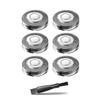 SH71/52 Replacement Heads compatible with Philips Norelco Shaver Series 7000 and Angular Series 5000, Latest Version for Refreshed RQ12/70, RQ12/60, SH70/70 Durable Sharp SH71 Shaving Blades 6 pack view 1
