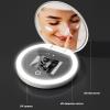Sunscreen Test Mirror, Camera for Sunscreen Test with Light 2X Magnification Travel Makeup 3.5in Pocket for Skin view 2