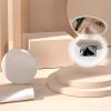 Sunscreen Test Mirror, Camera for Sunscreen Test with Light 2X Magnification Travel Makeup 3.5in Pocket for Skin view 4