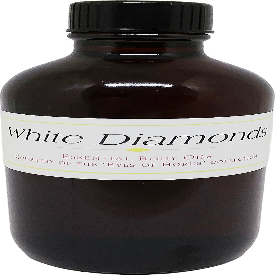 TCEShop White Diamonds - Type ET For Women Scented Body Oil Fragrance [Regular Cap - Brown - 4 oz.] - ID#35944