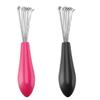 SHITOOMFE comb cleaning tool Hair Brush Cleaner Comb Cleaning Tool Cleaning Claws Mini Hair Dirt Remover with Metal Wire Rake Black 5 Pcs view 4