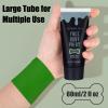 BOBISUKA Green Face Body Paint, Water Based Face Painting for Art Theater Halloween Party Cosplay Clown SFX Makeup for Women Adults, Non-Toxic Washable view 2