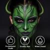 BOBISUKA Green Face Body Paint, Water Based Face Painting for Art Theater Halloween Party Cosplay Clown SFX Makeup for Women Adults, Non-Toxic Washable view 3
