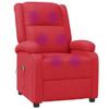 YELWHI Electric Massaging Chairs Massage Chair Red Faux Leather,Premium Massage Reclining Chair: Ultimate Comfort and Relaxation Furniture for Living Room view 2