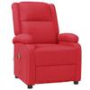 YELWHI Electric Massaging Chairs Massage Chair Red Faux Leather,Premium Massage Reclining Chair: Ultimate Comfort and Relaxation Furniture for Living Room view 3