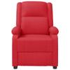 YELWHI Electric Massaging Chairs Massage Chair Red Faux Leather,Premium Massage Reclining Chair: Ultimate Comfort and Relaxation Furniture for Living Room view 4
