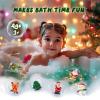 Christmas Bath Bombs for Kids with Surprise Toys Inside, 2025 Christmas Stocking Stuffers Gift for Kids, 6 Pack Bubble Bath Bomb for Boys Girls Toddlers view 2