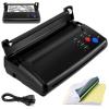 Tattoo Transfer Stencil Machine Copier Printer with 20PCS Tattoo Transfer Papers Thermal Tattoo Kit Copier PrinterBlack view 1