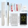 Toiletry Kits Homeless Personal Hygiene Kits for Homeless Care Package Supplies In Bulk, Disposable Travel Size Essential Women Men Toiletries Set for Hotel, Charity,Camping,Travel (40 Pack) view 2