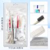 Toiletry Kits Homeless Personal Hygiene Kits for Homeless Care Package Supplies In Bulk, Disposable Travel Size Essential Women Men Toiletries Set for Hotel, Charity,Camping,Travel (40 Pack) view 3