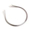 10Pcs/Lot 5mm/0.21in Silver Metal Hairband Decorative Headband For Girls Wholesale Craft Hair Hoop Headwear view 1