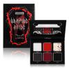 Afflano Red Black Eyeshadow Goth Makeup Palette, Vampire Blood Red Halloween Makeup Palette, Burgundy Dark Smokey Eye Shadow Palette Pigmented, Smoky Eyes Black Red Eyeshadow Costume Clown SFX Makeup view 1