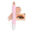 Kaely 2in1 Cream Eye Shadow Brightener Sticks for Eyes, Pencil Eyeshadow Applicator Stick Waterproof Pigmented, Eye Shadow Palette Highlighter Makeup, sombras para ojos, 05 Bronze Gold Shimmer view 1