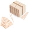 EWVVSS 2400 Pieces Large & Small Wooden Wax Sticks, 6-Inch & 3.5-Inch Eyebrow Waxing Sticks view 1