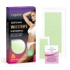72 Count Brazilian Wax Strips for Smooth Skin, 24 Facial Wax Strips, 48 Body Wax Strips, 12 Calming Oil Wipes Women and Men Hair Removal Waxing Kit for Face, Underarms, Bikini, Legs - Green Strips view 1