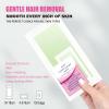 72 Count Brazilian Wax Strips for Smooth Skin, 24 Facial Wax Strips, 48 Body Wax Strips, 12 Calming Oil Wipes Women and Men Hair Removal Waxing Kit for Face, Underarms, Bikini, Legs - Green Strips view 4