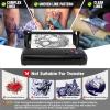Tattoo Stencil Transfer Copier Printer with 20PCS Stencil Sheets Tattoo Stencil Printer for Men and Women, Tattoo Supplies view 3