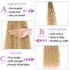 ZRQ Pre looped Micro Brazilian Braids Curly Crochet Hair 24 inch Water Wave Crochet Hair Afro Kinky Curly Blonde Braiding Hair Extensions Deep Wave Synthetic Crochet Hair For Women view 4