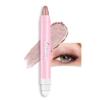 1Pcs Mauve taupe Shimmer Cream Eye Shadow Brightener Sticks for Eyes Waterproof Pigmented, Double Ended Cream Eyeshadow Stick Pencil Pen with Applicator, Eye Shadow Palette Highlighter Makeup 36 view 1