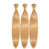 #27 Honey Blonde Bundles Human Hair 16 18 20 Straight Human Hair Bundles Blonde Bundle 100 Gram Per Bundle 12A Unprocessed Brazilian Remy Hair Virgin Hair Quick Weave for Black Women view 4