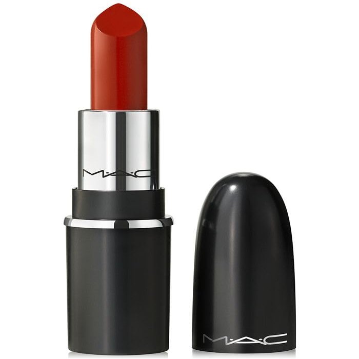 MAC MACximal Silky Matte Lipstick Mini, Chili, 0.06 Ounces