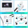 HomGarden Pro 3 in 1 Facial Steamer for Face Deep Cleaning, 5X LED Floor Magnifying Lamp UV Ozone Hot/Cool Mist Function Face Steamer Salon Spa Beauty Skin Care Equipment view 3
