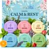 CalmNFiz 6 Pack Shower Steamers Aromatherapy, Stocking Stuffers for Women Men, Birthday Gifts for Her, Christmas White Elephant Gifts for Mom Adults Teen, Relaxation Self Care Natural Essential Oil view 1