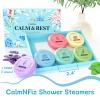 CalmNFiz 6 Pack Shower Steamers Aromatherapy, Stocking Stuffers for Women Men, Birthday Gifts for Her, Christmas White Elephant Gifts for Mom Adults Teen, Relaxation Self Care Natural Essential Oil view 3