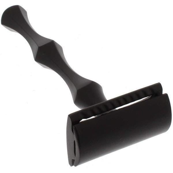 West Coast Shaving Midnight Collection Razor 47B, Black Stainless Steel (Closed Comb)