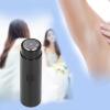 aqxreight Mini Electric Shaver Portable Rechargeable Quiet Work Low Noise for Travel Home Men (Black) view 2
