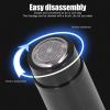 aqxreight Mini Electric Shaver Portable Rechargeable Quiet Work Low Noise for Travel Home Men (Black) view 4
