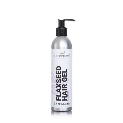 A Simple Planet Flaxseed Medium Hold Hair Gel, (9 Floz, Lavender)
