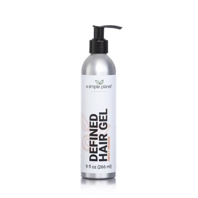 A Simple Planet Defined Hair Gel, (9 Floz, Sweet Orange)