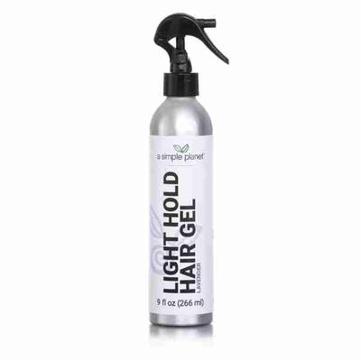 A Simple Planet Flaxseed Light Hold Hair Gel, (9 Floz, Lavender)