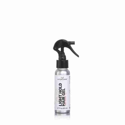 A Simple Planet Flaxseed Light Hold Hair Gel, (2.7 Floz, Sweet Orange)
