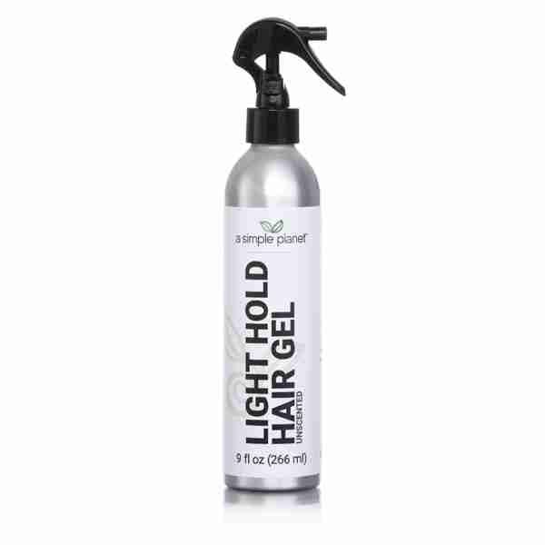 A Simple Planet Flaxseed Light Hold Hair Gel, (9 Floz, Unscented)
