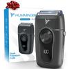 HUMMINGBIRD MK2 Compact Foil Shaver  No Nick, No Cut, No Razor Burn Face Shaver for Men, Portable USB C Rechargeable, Dual Foil Flex Head Electric Razor, LED Display, Travel Head & Facial Groomer view 1
