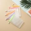 BFLCTTBD 10 PCS Soap Bubble Pouch Soap Saver Bag Soap Mesh Net Soap Saver Drawstring Foam Net for Soap Facial Cleansing Soap Hanging Bags view 3