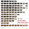 LYRICAL HAIR Piece Mens Toupee Human Hair Unit Replacement System Full Injected PU Durable Poly Skin Male Prosthesis Mens Wig 7"X10" #1750 Dark Ash Blonde+50% Gray-120% Medium Light to Medium Density view 2