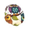 Reusable Shower Cap for Women Waterproof Bath Caps Double Layer Bath Hair Caps Owls Birds Shower Hat for Ladies Spa Salon, Large Size for All Hair Lengths view 2