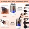Automatic Quick-drying Electric Makeup Brush Cleaner Beauty Brush Cleaning Machine Adaptable to Various Brushes Great Gift for Female Friends view 2