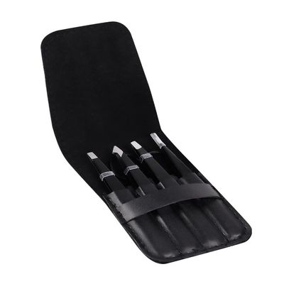LLLSSS Stainless Steel Eyelash Tweezers Professional Lash Extension Eyebrow Hair Remove Supplies