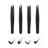 LLLSSS Stainless Steel Eyelash Tweezers Professional Lash Extension Eyebrow Hair Remove Supplies view 2