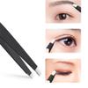 LLLSSS Stainless Steel Eyelash Tweezers Professional Lash Extension Eyebrow Hair Remove Supplies view 4