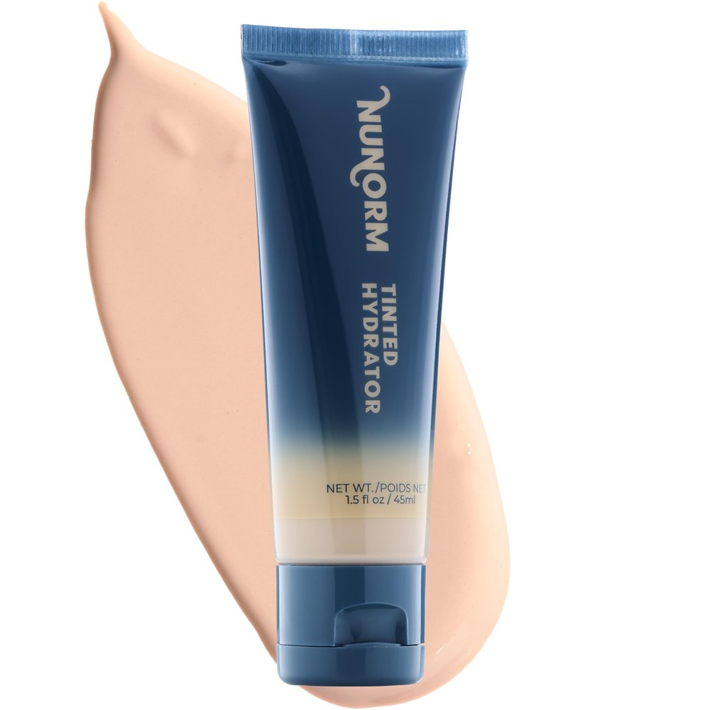 Mens Tinted Moisturizer for Face - Waterbased Tinted Facial Hydrating Moisturizer with Lightweight & Buildable Coverage - Blurs Imperfections & Evens Skin Tone 10-Bronze