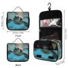 Dwrepo Hanging Toiletry Bag for Women Men Portable Waterproof Makeup Bag Organizer Sea Turtle Travel Toiletry Bag view 2