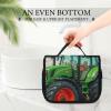 Dwrepo Hanging Toiletry Bag for Women Men Portable Waterproof Makeup Bag Organizer Fantasy Farm Tractor Travel Toiletry Bag view 3