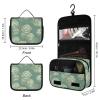 Dwrepo Hanging Toiletry Bag for Women Men Portable Waterproof Makeup Bag Organizer Cabbage Pattern Travel Toiletry Bag view 2