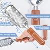 Professional Foot Scrubber Dead Skin Remover, Pedicure Foot File Callus Removal, Heel Scraper for Cracked Heels, Microplane Cheese Grater for Feet, Foot Rasp for Hard Skin(T1) view 2