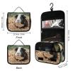 Dwrepo Hanging Toiletry Bag for Women Men Portable Waterproof Makeup Bag Organizer Cute Guinea Pigs Travel Toiletry Bag view 2